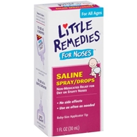 Little Remedies for Noses Saline Spray/Drops, 1 fl oz Food Product Image