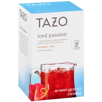 Tazo Herbal Tea Filterbags Iced Passion - 6 CT Product Image
