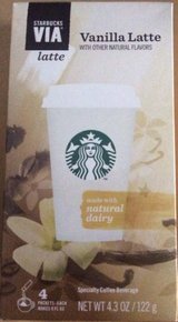 Starbucks VIA Vanilla Latte Drink Mix Product Image