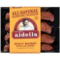 Chef Bruce Aidells All Natural Smoked Chicken Sausage Spicy Mango with Jalapeno