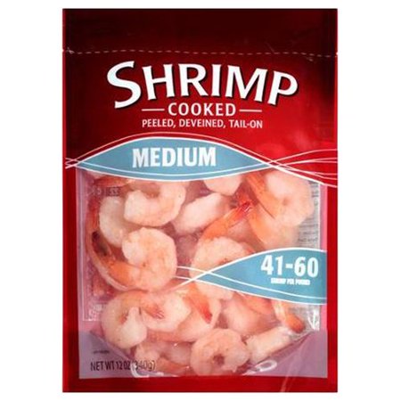 Walmart Stores, Inc. (Vendor) Raw Medium Shrimp, 12 oz Food Product Image