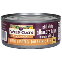 Wild Oats Albacore Tuna Solid White In Water With Salt Food Product Image