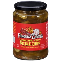 Famous Dave's Pickle Chips Signature Spicy Food Product Image