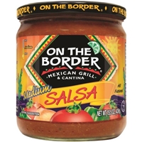 On The Border Mexican Grill & Cantina Medium Salsa, 15.5 oz Food Product Image