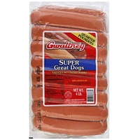 Gwaltney Hot Dogs Chicken, Quarter Pounders Food Product Image