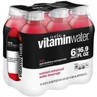 vitaminwater XXX Acai-Blueberry-Pomegranate - 6 PK Food Product Image