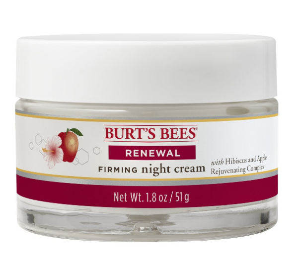 Burt's Bees Renewal Firm Night Cream Food Product Image