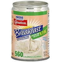 Carnation Complete Nutritional Drink Balanced Nutritional Drink, Vhc, Vanilla Swirl Food Product Image