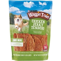 Purina Waggin' Train Dog Treats Jerky Tenders Chicken Product Image