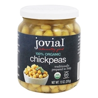 Jovial  Organic Chickpeas Food Product Image