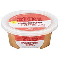 Zilks Hummus Roasted Red Pepper Food Product Image