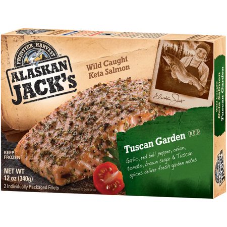 Alaskan Jack's Wild Caught Keta Salmon Tuscan Garden - 2 CT Food Product Image