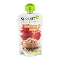 Sprout Organic Baby Food Pasta Lentil Bolognese Food Product Image