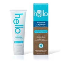 hello Antiplaque and Whitening Fluoride Free Toothpaste , sls Free and Vegan , 4.7oz Product Image