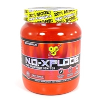 BSN N.O.-XPLODE - Fruit Punch, 2.45 lb (60 servings) Food Product Image