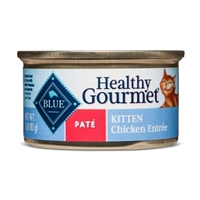 Blue Buffalo Healthy Gourmet Kitten Pate Chicken Entree Wet Cat Food - 3oz