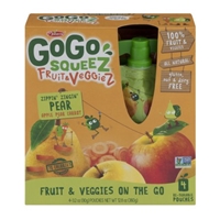 Materne GoGo Squeez Fruit & Veggiez On The Go Apple Pear Carrot - 4 CT Food Product Image