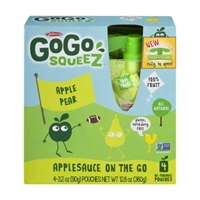 GoGo Squeez Applesauce On The Go Apple Pear - 4 CT Food Product Image