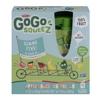 Materne GoGo Squeez Applesauce On The Go - 4 CT Food Product Image