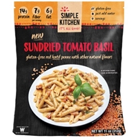 Simple Kitchen Sundried Tomato Basil Penne Pasta, 11 oz, (Pack of 6) Food Product Image