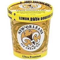 New Orleans Ice Cream Ice Cream Lemon Doberge Cake Food Product Image