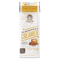 Califia Farms Pecan Caramel Almond Milk Coffee Creamer Food Product Image