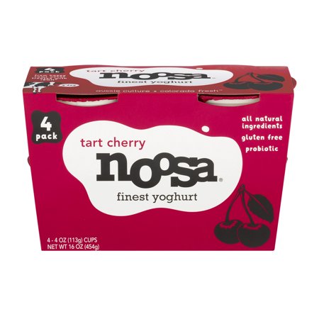 Noosa Yoghurt Tart Cherry Yogurt Food Product Image