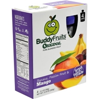 Buddy Fruits Pure Blended Fruit To Go Apple, Mango, Banana and