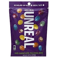 Unreal Peanuts Milk Chocolate, Candy Coated Food Product Image