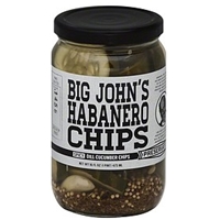 Preservation Cucumber Chips Dill, Big John's Habanero Chips, Spicy Food Product Image
