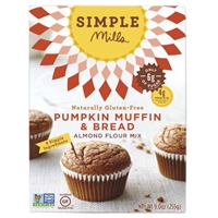 Simple Mills Gluten Free Pumpkin Muffin Mix Food Product Image
