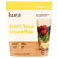 Kura Vanilla Protein Smoothie Powder, 16.9 oz Food Product Image