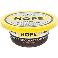 Hope Foods Organic Dark Chocolate Coconut Spread, 8 Oz