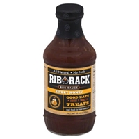 Rib Rack Sweet Honey BBQ Sauce Food Product Image