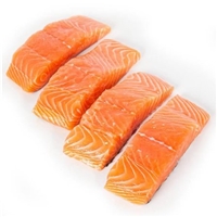 Walmart Seafood Premium Sknls Atl Salmon Fillets Food Product Image