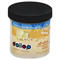 Dollop Madagascar Vanilla Frosting Spread Food Product Image