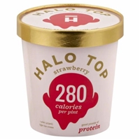 Halo Top Light Ice Cream, Strawberry Product Image