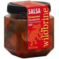 Wildbrine Salsa Fermented, Escabeche, Pickled Vegetables, Hot Food Product Image