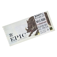 Epic Bar, Wild Boar With Uncured Bacon, Gluten Free, Bars