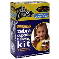 Zebra Mix Zebra Cupcake & Frosting Kit Food Product Image