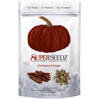 SuperSeedz Gourmet Pumpkin Seeds Cinnamon & Sugar Food Product Image