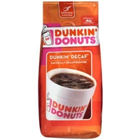 Dunkin' Donuts Dunkin' Decaf Decaffeinated Medium Roast Ground Coffee