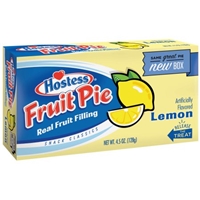 Hostess Lemon Fruit Pie 4.5 oz. Box Food Product Image