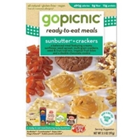 GoPicnic Ready-To-Eat-Meal Sunbutter & Crackers Food Product Image