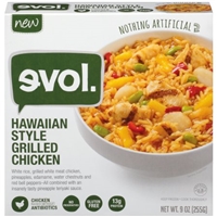 evol. Hawaiin Style Grilled Chicken, 9 oz Product Image