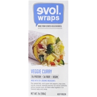 evol. Veggie Curry Wraps Product Image