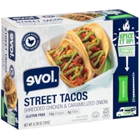 evol. Street Tacos Shredded Chicken & Caramelized Onion Ancho Crema Product Image