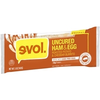 evol. Uncured Ham & Egg Burrito Food Product Image