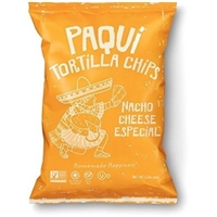 Paqui Tortilla Chips Nacho Cheese Especial Food Product Image