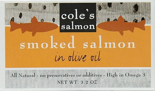 ***Discontinued***COLES SMOKED SALMON Food Product Image